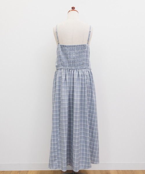 CLETTE(クレット)の「CLETTEオリジナルシャツディテールキャミワンピース(ワンピース・レディース・ブラック/ブルー/バーガンディー・4L/3L/LL)」の16枚目の写真