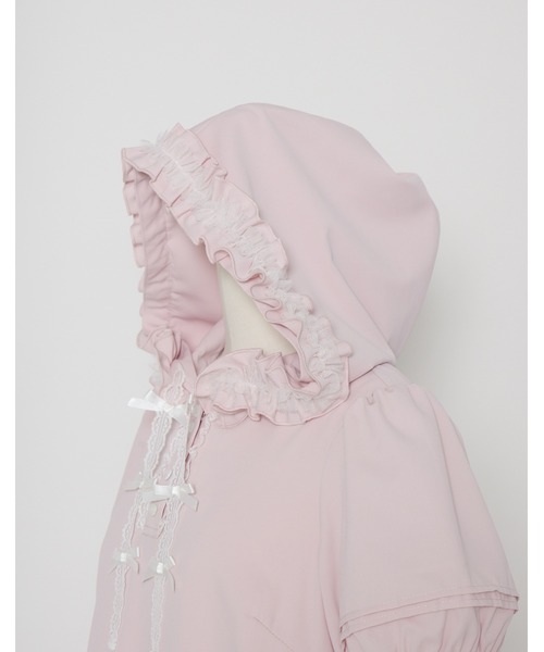 Lolime by mellfy memory(ロリミー バイ メルフィーメモリー)の「hooded frill ruffle mini dress(ワンピース・レディース・ブルー/ピンク・M/LL)」の21枚目の写真