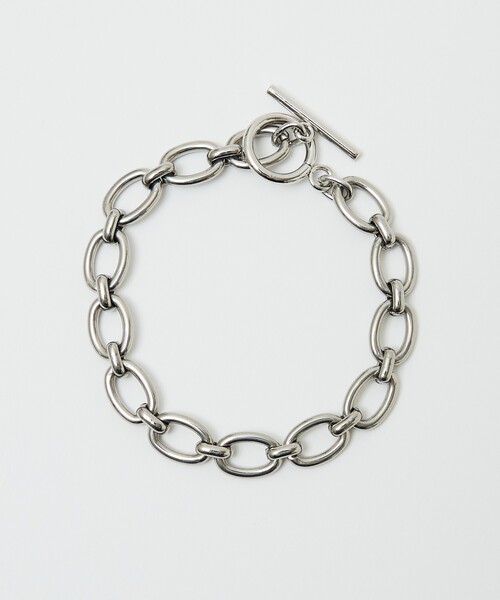 qualite(カリテ)の「【ステンレス】シックチェーンブレスレット(ブレスレット・レディース・ゴールド/シルバー・フリー)」の2枚目の写真
