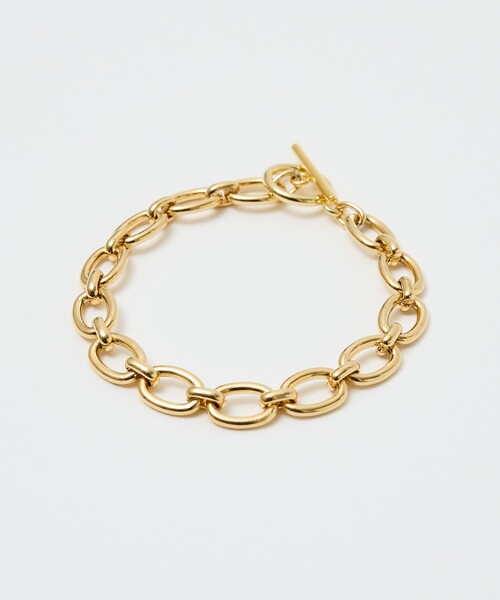 qualite(カリテ)の「【ステンレス】シックチェーンブレスレット(ブレスレット・レディース・ゴールド/シルバー・フリー)」の1枚目の写真
