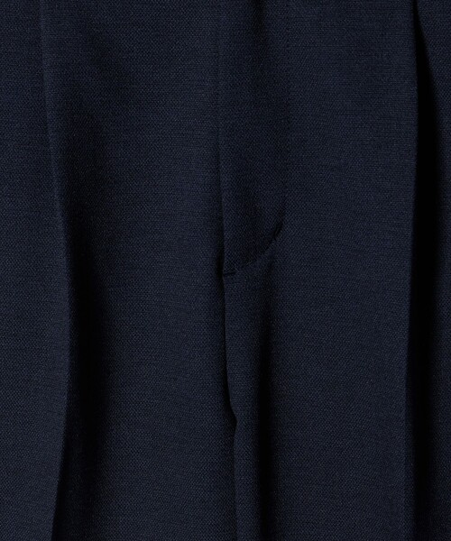 A DAY IN THE LIFE UNITED ARROWS(アデイインザライフユナイテッドアローズ)の「ロイヤルオックス タックストレートパンツ ‐セットアップ対応・ウォッシャブル‐<A DAY IN THE LIFE>(スラックス・レディース・ネイビー/ベージュ・40/38/36)」の15枚目の写真