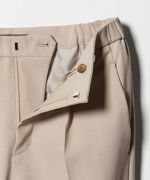A DAY IN THE LIFE UNITED ARROWS(アデイインザライフユナイテッドアローズ)の「ロイヤルオックス タックストレートパンツ ‐セットアップ対応・ウォッシャブル‐<A DAY IN THE LIFE>(スラックス・レディース・ネイビー/ベージュ・40/38/36)」の10枚目の写真