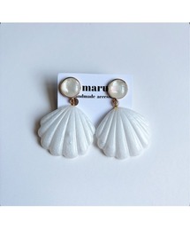 【maru】ラメシェルピアス(MA)