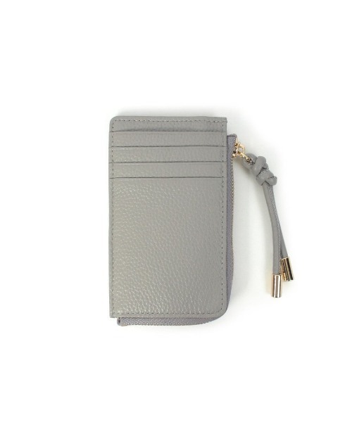 Beau're(ヴュレ)の「【BEAURE/ビュレ】レザー ジップ スマート ウォレット B-26100(財布・レディース・キャメル/ネイビー/グレー/ブラック/シルバー/ゴールド・FREE)」の8枚目の写真