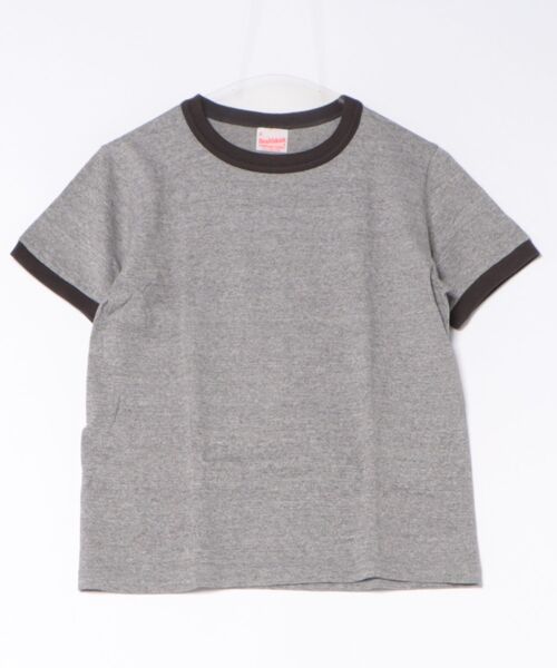 Healthknit（ヘルスニット）の「【Healthknit】26SS TOMPKINS Jersey Ringer Crewneck S/S 219（Tシャツ/カットソー・レディース・ブラック/ヘザーグレー/ネイビー/ホワイト・FREE）」の3枚目の写真