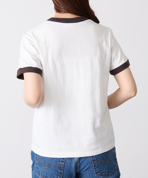 Healthknit（ヘルスニット）の「【Healthknit】26SS TOMPKINS Jersey Ringer Crewneck S/S 219（Tシャツ/カットソー・レディース・ブラック/ヘザーグレー/ネイビー/ホワイト・FREE）」の9枚目の写真