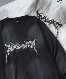 SITRY(�V�g���[)��Trival Logo Grunge Style T-Shirt/�g���C�o�����S �O�����W ���B���e�[�W���C�N �I�[�o�[�T�C�Y ����T ����T�V���c ���f�B�[�X �����Y(T�V���c/�J�b�g�\�[)