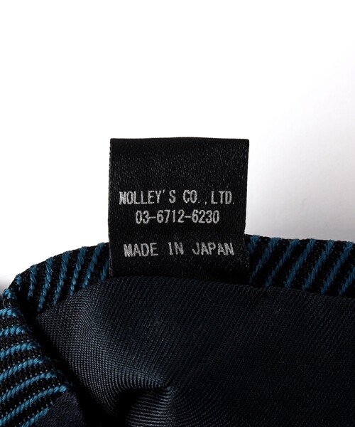 NOLLEY’S(ノーリーズ)の「西陣クレリックツイルストライプA 26SSコレクション(ネクタイ・メンズ・ブルー系その他6・FREE)」の11枚目の写真