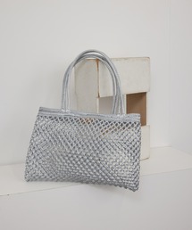 Diminutivo（ディミヌティーボ）の「【Diminutivo（ディミヌティーボ）】透かし編みメッシュトートバッグ / M（トートバッグ）」