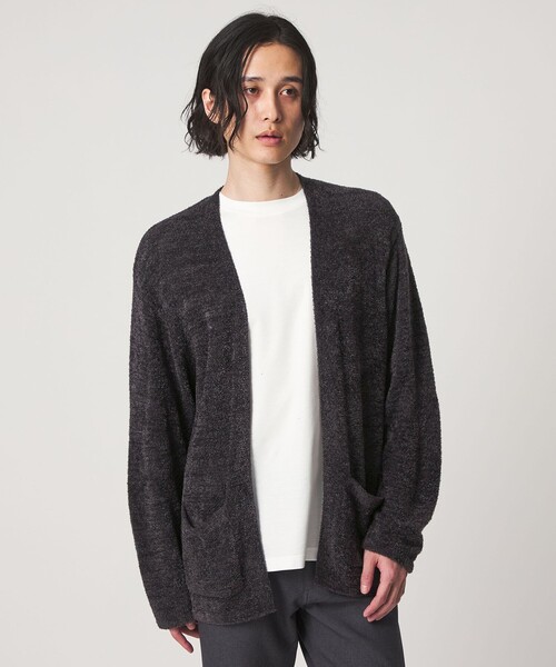 A DAY IN THE LIFE UNITED ARROWS(アデイインザライフユナイテッドアローズ)の「フェザーヤーン イージーカーディガン-ウォッシャブル-<A DAY IN THE LIFE>(ニット/セーター・メンズ・ネイビー/ダークグレー/ナチュラル・L/M)」の5枚目の写真