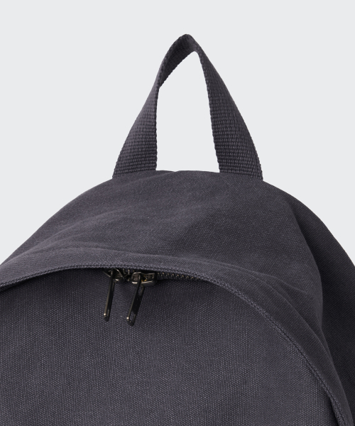 MUSINSA STANDARD（ムシンサスタンダード）の「ウォッシュドキャンバスバックパック [チャコールグレー]（バックパック/リュック・メンズ・その他・FREE）」の5枚目の写真