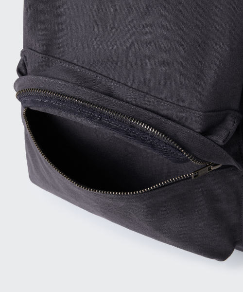 MUSINSA STANDARD（ムシンサスタンダード）の「ウォッシュドキャンバスバックパック [チャコールグレー]（バックパック/リュック・メンズ・その他・FREE）」の7枚目の写真