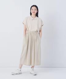 conges payes ADIEU TRISTESSE | 【FAVE】シャーリングワイドサンエルパンツ(その他パンツ)