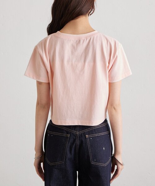 mystic（ミスティック）の「カラーロゴチビTシャツ（Tシャツ/カットソー・レディース・ピンク/オフホワイト・FREE）」の17枚目の写真