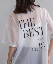 シアーロゴTシャツ