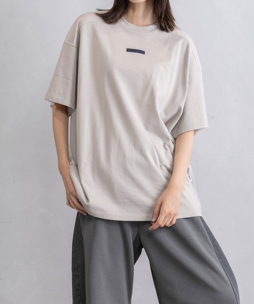 MARECHAL TERRE(マルシャルテル)の「シアーロゴTシャツ(Tシャツ/カットソー・レディース・オフホワイト/ピンク/ライトグレー/ブラック・MEDIUM)」の13枚目の写真