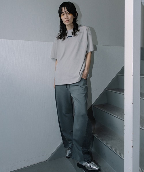 MARECHAL TERRE(マルシャルテル)の「シアーロゴTシャツ(Tシャツ/カットソー・レディース・オフホワイト/ピンク/ライトグレー/ブラック・MEDIUM)」の10枚目の写真
