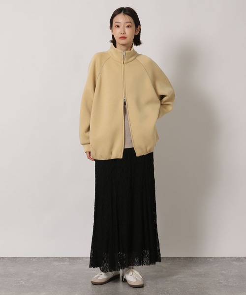 LAKOLE(ラコレ)の「ラグランZIPブルゾン / 654810(ブルゾン・レディース・キャメル/ライトグレー/ブラック・FREE)」の10枚目の写真