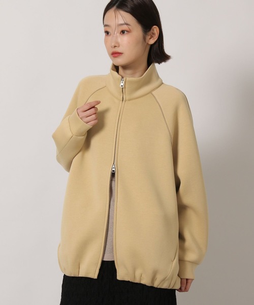 LAKOLE(ラコレ)の「ラグランZIPブルゾン / 654810(ブルゾン・レディース・キャメル/ライトグレー/ブラック・FREE)」の11枚目の写真