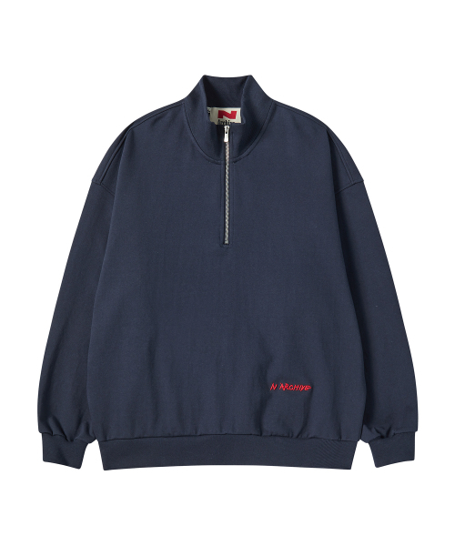 Beyond Closet（-）の「[COLLECTION LINE] プレミアムユニフォームハーフジップTシャツネイビー（スウェット・メンズ・その他・MEDIUM/LARGE）」の2枚目の写真