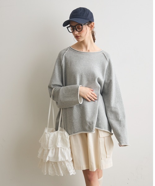 Crisp（クリスプ）の「フリルティアードトートバッグ（トートバッグ・レディース・ホワイト/ブラック・FREE）」の4枚目の写真