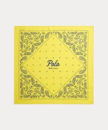 POLO RALPH LAUREN（ポロ ラルフ ローレン）の「ロゴ ペイズリー コットン バンダナ（バンダナ/スカーフ）」