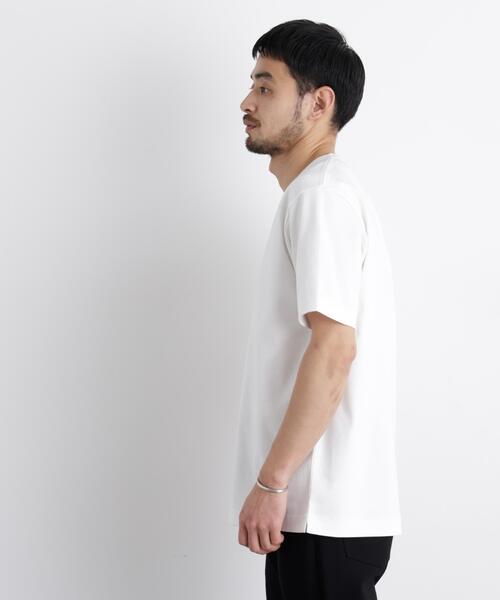 NANO universe(ナノユニバース)の「アンチスメル Vネック Tシャツ 半袖(Tシャツ/カットソー・メンズ・ベージュ系その他4/ブラック/ブラウン/ホワイト/グレー・XL/L/M/S)」の10枚目の写真