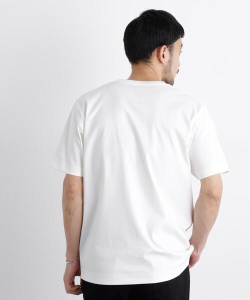 NANO universe(ナノユニバース)の「アンチスメル Vネック Tシャツ 半袖(Tシャツ/カットソー・メンズ・ベージュ系その他4/ブラック/ブラウン/ホワイト/グレー・XL/L/M/S)」の11枚目の写真