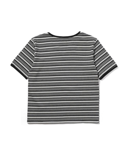 Noen(ノエン)の「オープンネックボーダーT(Tシャツ/カットソー・メンズ・レッド/ブラック/ダークネイビー・X-LARGE/LARGE/MEDIUM)」の13枚目の写真