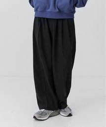 PUBLIC TOKYO（パブリックトウキョウ）の「【セットアップ可】TRIXIONウーリーワイドスラックス /春服/ウォッシャブル/ルーズ/ストレッチ/防シワ（その他パンツ）」