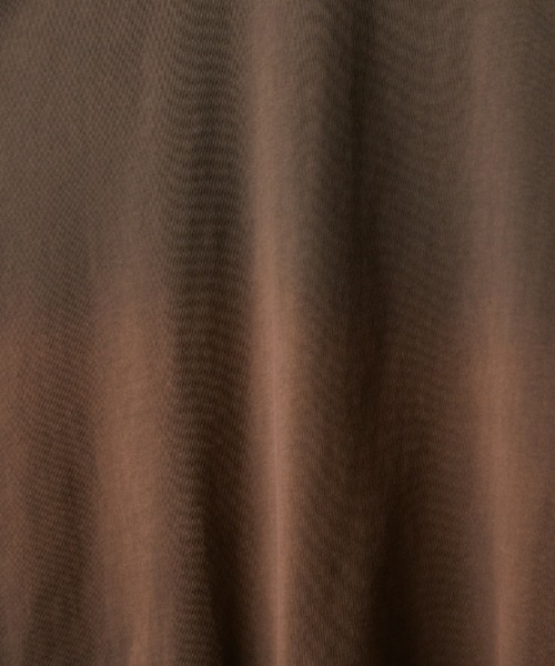 Lui's(ルイス)の「【Neucon】GRADATION BLEACH WIDE LONG-TEE / グラデーションブリーチワイドロンT(Tシャツ/カットソー・メンズ・ブラック/ブラウン・FREE)」の11枚目の写真