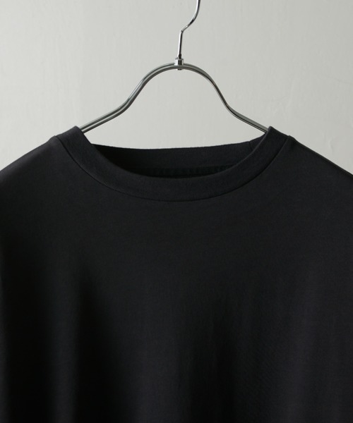 Lui's(ルイス)の「【Neucon】GRADATION BLEACH WIDE LONG-TEE / グラデーションブリーチワイドロンT(Tシャツ/カットソー・メンズ・ブラック/ブラウン・FREE)」の6枚目の写真