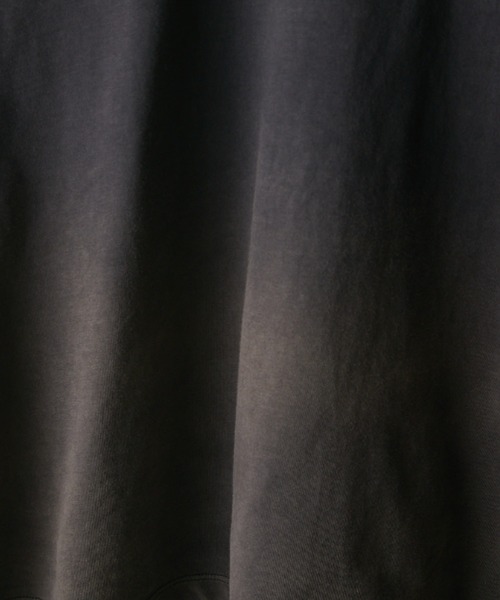 Lui's(ルイス)の「【Neucon】GRADATION BLEACH WIDE LONG-TEE / グラデーションブリーチワイドロンT(Tシャツ/カットソー・メンズ・ブラック/ブラウン・FREE)」の9枚目の写真