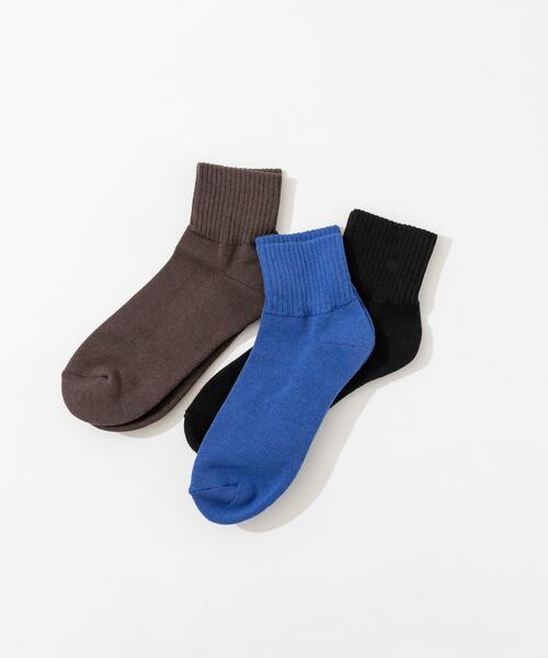 URBAN RESEARCH(アーバンリサーチ)の「『UR TECH』ショートソックス(ソックス/靴下・メンズ・チャコールグレー/ブラック/ブルー・25-28)」の10枚目の写真