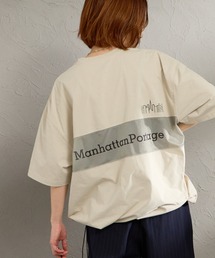 Manhattan Portage | [MANHATTAN PORTAGE/マンハッタンポーテージ] 別注 メッシュ切替 バックプリントTシャツ(Tシャツ/カットソー)