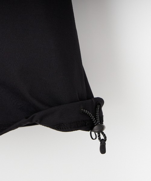 Manhattan Portage（マンハッタンポーテージ）の「【WEB先行予約】[MANHATTAN PORTAGE/マンハッタンポーテージ] 別注 メッシュ切替 バックプリントTシャツ（Tシャツ/カットソー・レディース・ライトベージュ/ブラック/ホワイト・XL/L/M）」の4枚目の写真