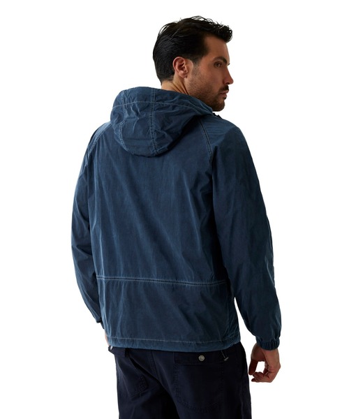 Guess（ゲス）の「MARINE Hoodie Jacket パーカー フルジップ（パーカー・メンズ・ダークネイビー・XX-LARGE/LARGE/MEDIUM/SMALL/X-LARGE）」の2枚目の写真