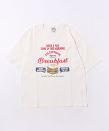 Right-on | 【Refurbish】フードプリントＴシャツ(Tシャツ/カットソー)