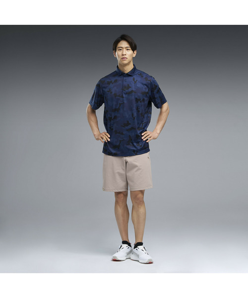 PUMA(プーマ)の「PUMA プーマ メンズ ゴルフ ノース 半袖 ポロシャツ(ポロシャツ・メンズ・ブラック/ホワイト系その他/ネイビー・MEDIUM/LARGE/X-LARGE/SMALL/X-SMALL)」の12枚目の写真