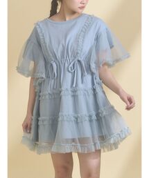 merry jenny | チュチュールフリルミニワンピース(ワンピース)