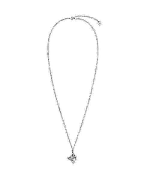 MAHAGRID（マハグリッド）の「『mahagrid/マハグリッド』MELTING BUTTERFLY NECKLACE/メルティング バタフライ ネックレス（ネックレス・レディース・シルバー・FREE）」の4枚目の写真