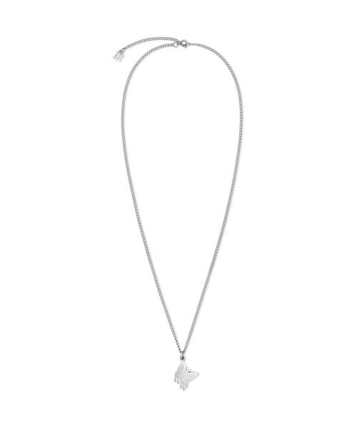 MAHAGRID（マハグリッド）の「『mahagrid/マハグリッド』MELTING BUTTERFLY NECKLACE/メルティング バタフライ ネックレス（ネックレス・レディース・シルバー・FREE）」の5枚目の写真