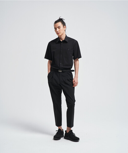 COMME CA MEN(コムサメン)の「【撥水】【COMME CA MEN BLACK】【セットアップ対応】〔TEXBRID〕ライトパンツ(その他パンツ・メンズ・ブラック・M/L)」の21枚目の写真