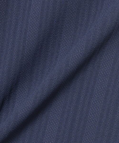 BEAMS GOLF(ビームスゴルフ)の「PURPLE LABEL / MONTAUK ストライプ ジャカード オープンカラー シャツ(吸水速乾、UVカット)(ポロシャツ・メンズ・ネイビー/ホワイト/ピンク・SMALL/MEDIUM/X-LARGE/LARGE)」の16枚目の写真
