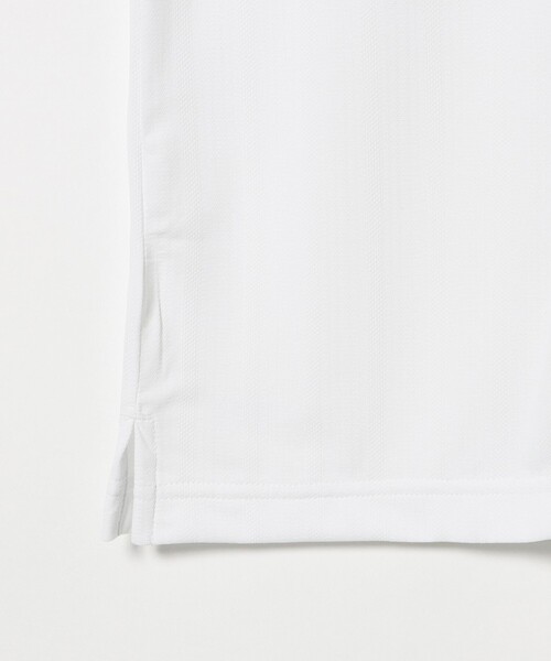 BEAMS GOLF(ビームスゴルフ)の「PURPLE LABEL / MONTAUK ストライプ ジャカード オープンカラー シャツ(吸水速乾、UVカット)(ポロシャツ・メンズ・ネイビー/ホワイト/ピンク・SMALL/MEDIUM/X-LARGE/LARGE)」の20枚目の写真