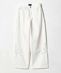 SERGE de bleu | ＜SERGE de bleu＞エンブロイダリー TOM デニムパンツ(デニムパンツ)