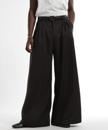 HARE | 【SET UP対応 接触冷感】DABOルーズワイドパンツ(HARE)(スラックス)