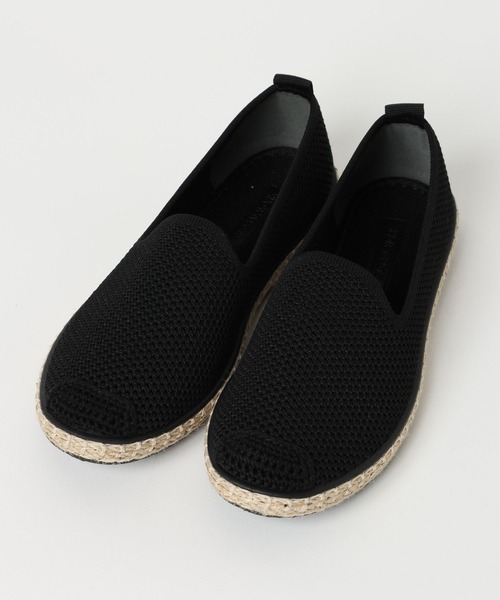 GLOBAL WORK（グローバルワーク）の「らくっションエスパシューズ/641217（バレエシューズ・レディース・ブラック/オフホワイト/ホワイト系その他3・MEDIUM/LARGE/SMALL）」の3枚目の写真