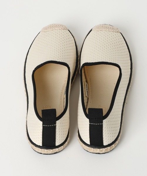 GLOBAL WORK（グローバルワーク）の「らくっションエスパシューズ/641217（バレエシューズ・レディース・ブラック/オフホワイト/ホワイト系その他3・MEDIUM/LARGE/SMALL）」の6枚目の写真