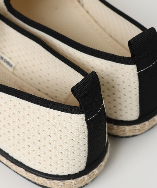 GLOBAL WORK（グローバルワーク）の「らくっションエスパシューズ/641217（バレエシューズ・レディース・ブラック/オフホワイト/ホワイト系その他3・MEDIUM/LARGE/SMALL）」の10枚目の写真